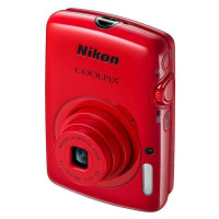尼康 数码相机 S01(红)