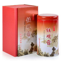 天福茗茶特级清香安溪特产高档乌龙茶叶/铁观音-2000(100克盒装)