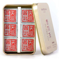 天福茗茶云南普洱迷你熟沱茶(6*6克小礼盒装)*3