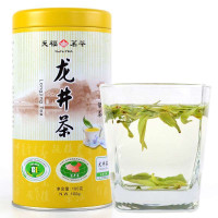 天福茗茶浙江精品名茶龙井-400(100克罐装)