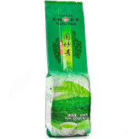 天福茗茶四川特色名茶圆炒青峨眉高山绿茶叶(250克真空经济袋装)*3