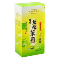 天福茗茶福州特产龙毫茉莉精品茉莉花茶(250克真空装)
