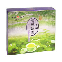 天福茗茶峨眉山珍品碧潭飘雪级茉莉花茶/玉露飘香-600(300克礼盒)