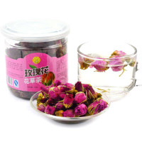 天曦茗茶山东平阴特产天然花蕾玫瑰花草茶叶*6