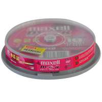 麦克赛尔刻录盘片DVD-R 16X 10片可打印