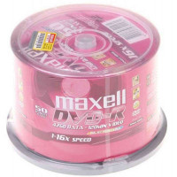 麦克赛尔刻录盘片DVD-R 16X 50片可打印