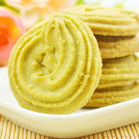 天福茗茶低糖铁观音茶香口味甜点木糖醇酥性芝士饼干(110克盒装)*5