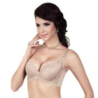 仙子宜岱永恒优雅3/4棉杯文胸杏色(B85)1236