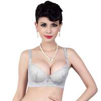 仙子宜岱繁华之吻3/4聚拢文胸银灰(A75)1261