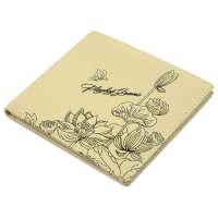 花花公子PLAYBOY女士米白色牛皮横款钱包 短款 印花 可爱 正品PAB0513-12米白