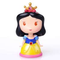 Disney迪士尼白雪公主摇头公仔 车载摆件