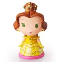 Disney迪士尼贝尔公主摇头公仔 车载摆件