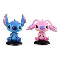 Disney迪士尼史迪仔史迪奇摇头公仔 车载摆件