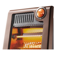 艾美特(Airmate)取暖器 HQ815 防爆石英管倾倒断电过热保护800瓦暗光取暖家用小太阳节能电暖器 电暖气