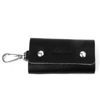 videng polo 威登保罗 商务休闲系列男女通用牛皮钥匙包Q106黑色