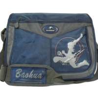 宝华单肩包9037深蓝