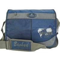 宝华单肩包9035深蓝