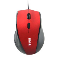 埃森客(Ithink)有线光电鼠标 优雅红