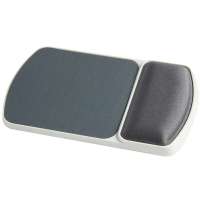 范罗士鼠标垫91741尊贵丝质白框鼠标垫(伯爵灰)