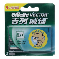 吉列威锋旋转双层刀片(5刀头)