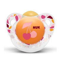 NUK安睡型乳胶安抚奶嘴(6-18个月) 花色随机发货