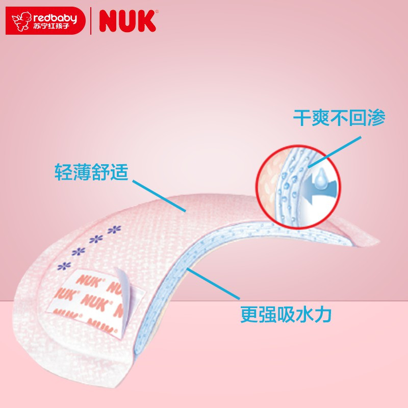 NUK超薄干爽乳垫(24片/盒)40.252.705 (新旧包装替换中)