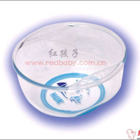 NUK防滑透明塑料小碗