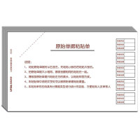 用友 UFIDA A4原始单据粘贴单S0346 (纯木浆纸/彩色升级)208x127MM