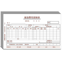 用友 UFIDA A4差旅费报销单S0341 (纯木浆纸/彩色升级)208x127MM