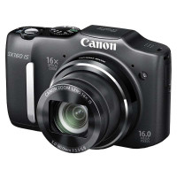 佳能 数码相机 PowerShotSX160 IS (黑)