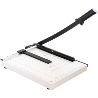 得力(deli)8013 钢质切纸机/切纸刀/裁纸刀/裁纸机 380mm*300MM