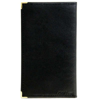 得力(deli)5781 高档软皮名片册72片 黑色