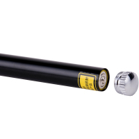 得力(deli) 激光笔3933 钢笔造型便携式激光笔/无线演示器 黑/银随机 30米 红光
