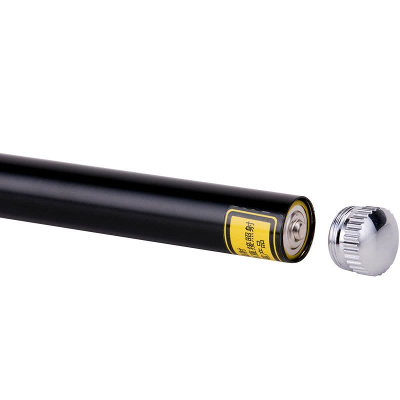 得力(deli) 激光笔3933 钢笔造型便携式激光笔/无线演示器 黑/银随机 30米 红光图片