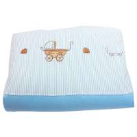 良良快乐成长两用被(无网纯棉胎)浅蓝LLS04-1B