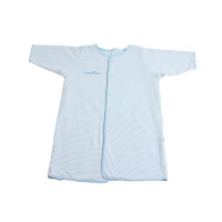 良良婴幼儿春夏中袖睡袍浅蓝 LLS12-1B