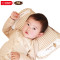 良良 LLA01-1C 婴幼儿护型保健枕宝宝枕头防偏头防多汗(0-3岁)米咖 床上用品 41.5*24.5cm