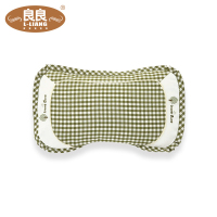 良良(LIANGLIA) LLA01-2G 婴幼儿护型保健枕宝宝枕头矫正护型防多汗(0-3岁加长)绿 45*25.5cm