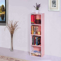 空间大师双面彩色四格柜(桃粉色)MG005-4PK