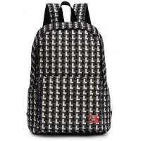 爱尼森erisen 魔幻叠影旅行背包131820黑白色