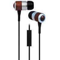 橄榄带唛木质耳机 GL-HD015HB(黑色)