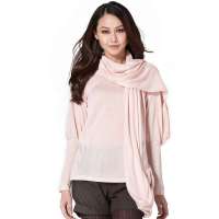 CSLR城市俪人甜美淑韩版长袖针织衫CE1KC4KE01(粉色S)