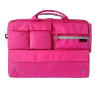 蓝橙乐提拉系列多功能手提包PR6996B粉红色