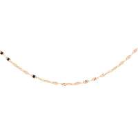 齐泉黄金k-gold项链心语系列蜜语