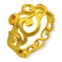 周生生 黄金(足金)婚嫁套裝戒指 15# 68062r (4.92克)