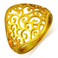 周生生 黄金(足金)婚嫁套装戒指 15# 78814r (4.63克)