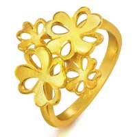 周生生 黄金(足金)婚嫁套装戒指 13# 78815r (5.24克)