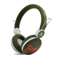 吉星时尚硅胶音乐耳机JT-DEP091(绿色)