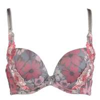 欧迪芬印花刺绣文胸PM-青石灰(75B)OA23230