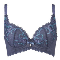 欧迪芬3/4罩剪接文胸BL-金秋蓝(70B)OA13247